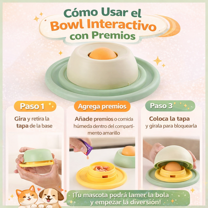 Bowl interactivo para mascotas